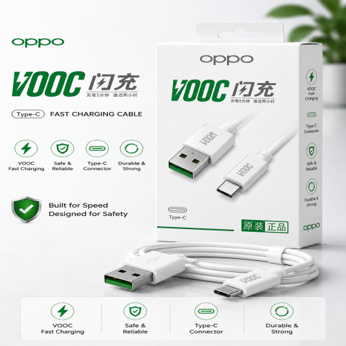 OPPO  SUPER VOOC Cable- USB to TYPE C